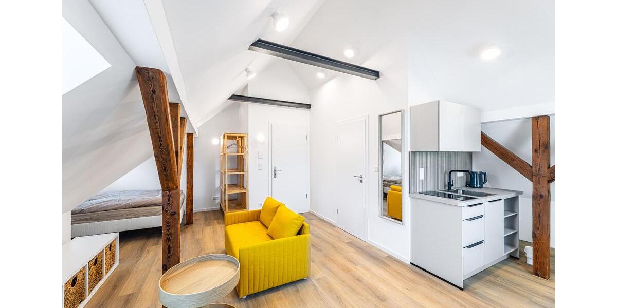 Dachgeschoßwohnung Nürnberg Erlenstegen - 1 Zimmer, 33 m&sup2;, 740&euro; | Angebot:25973432