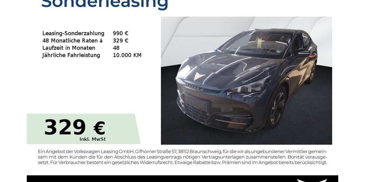 Cupra Tavascan 9.400 km 40.490 &euro; Schwabach 91126