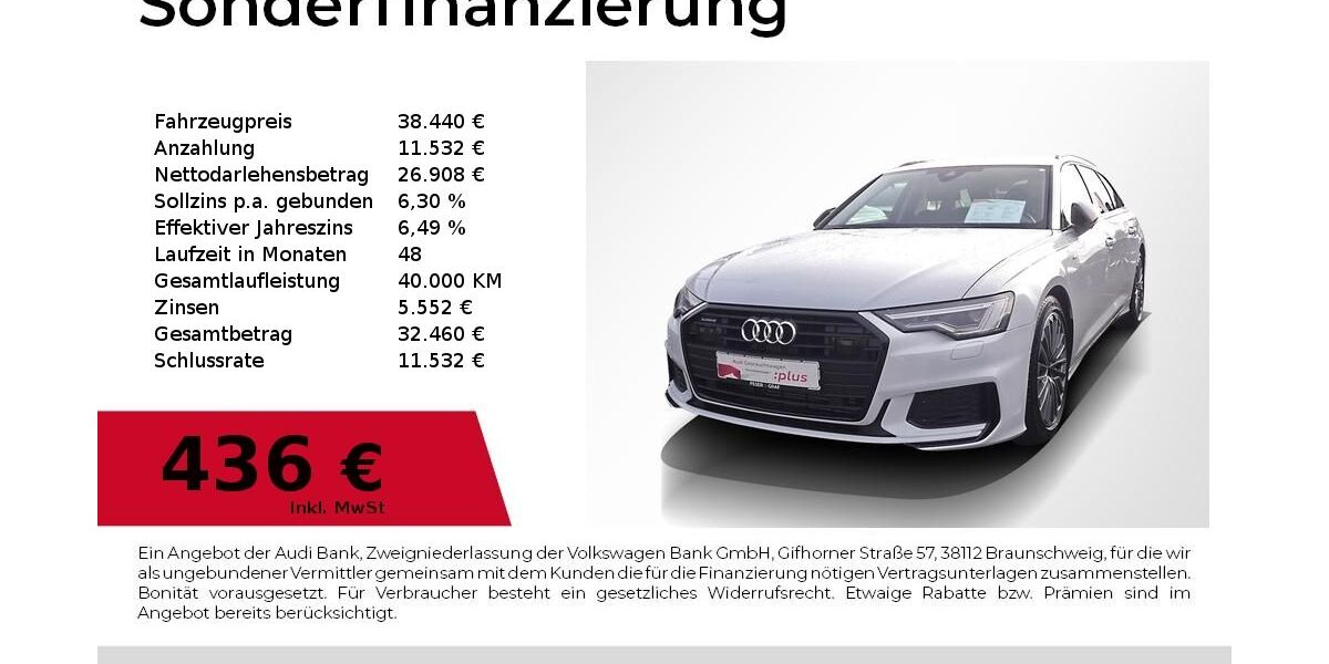 Audi A6 43.500 km 38.440 &euro; Lauf an der Pegnitz 91207