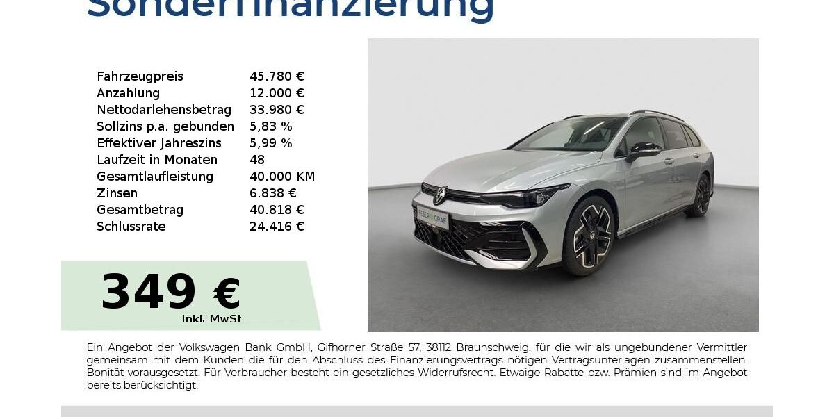 VW Golf 7.690 km 45.780 &euro; Cadolzburg 90556