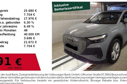 Audi Q4 e-tron 38.700 km 25.680 &euro; Höchstadt an der Aisch 91315