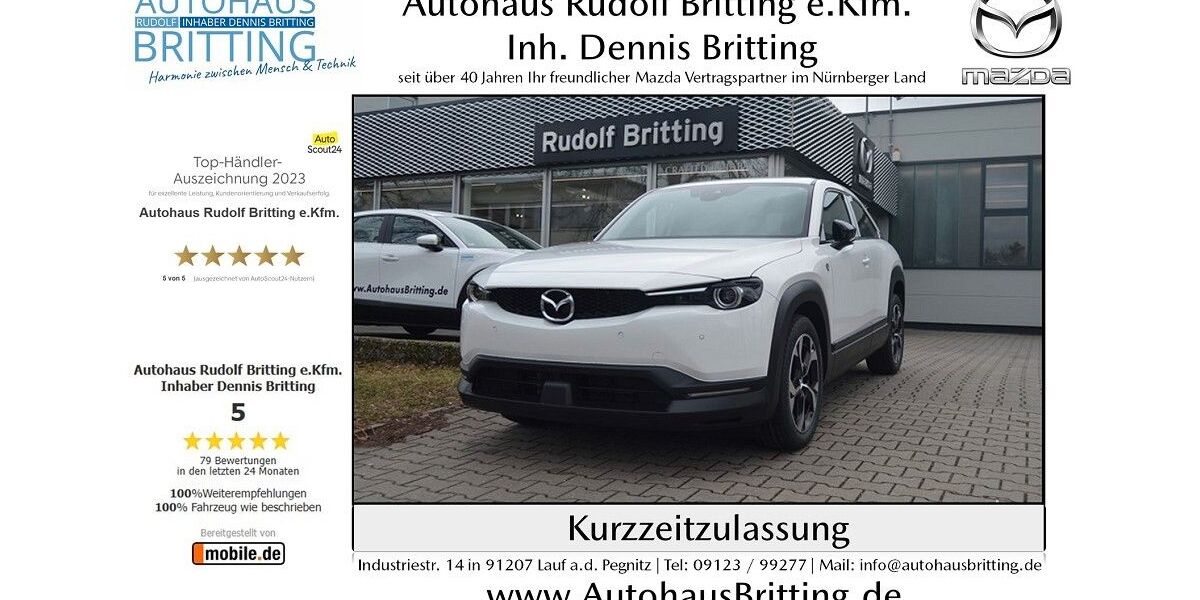 Mazda MX-30 14.000 km 25.400 &euro; Lauf 91207