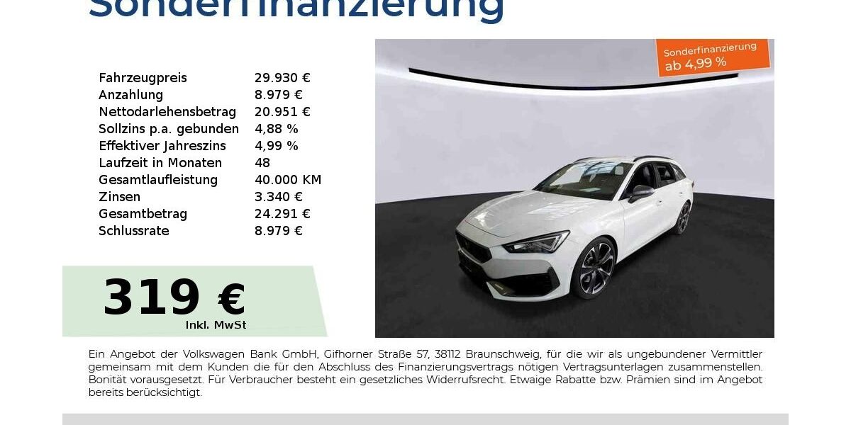 Cupra Leon 17.950 km 29.930 &euro; Nürnberg 90441
