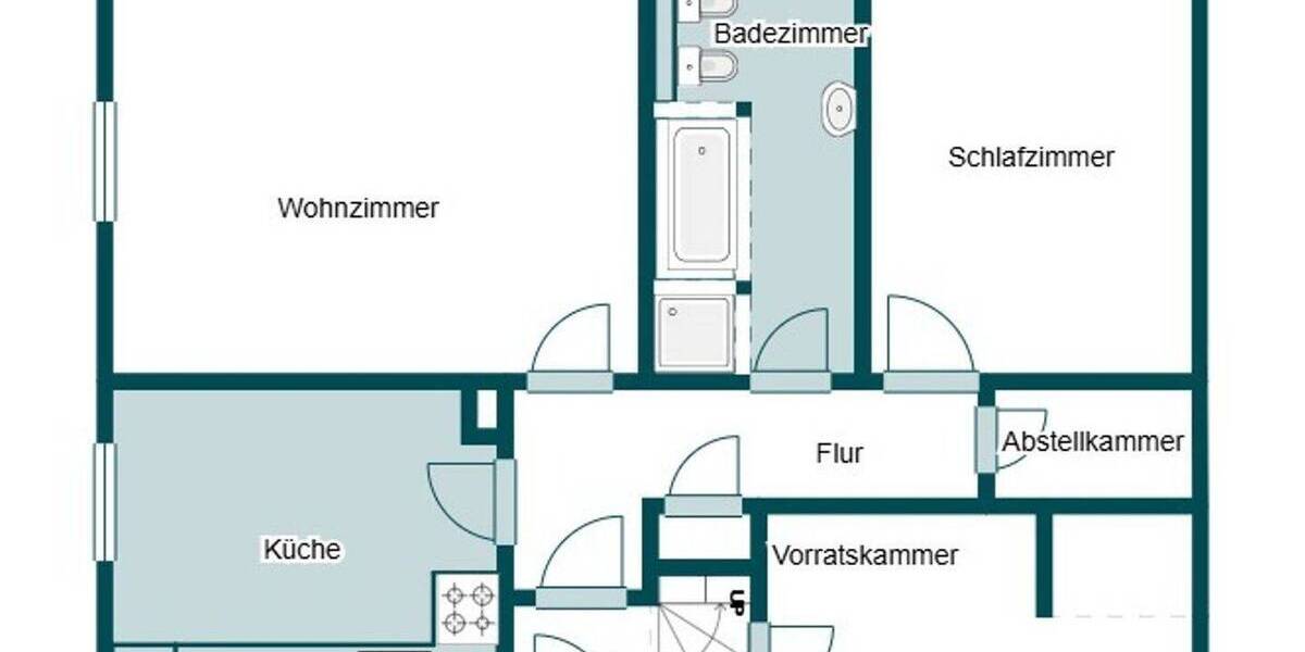 Einfamilienhaus Eckental Brand - 6 Zimmer, 113 m&sup2;, 349.000&euro; | Angebot:26657710