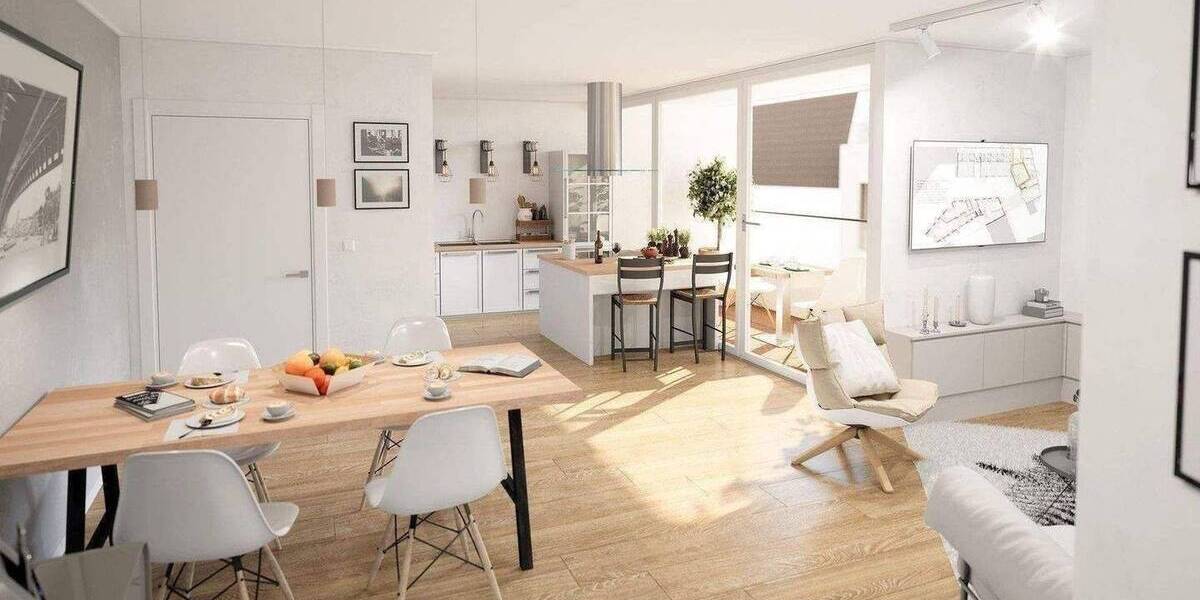 Etagenwohnung Erlangen Innenstadt - 2 Zimmer, 74 m&sup2;, 669.385&euro; | Angebot:26826385
