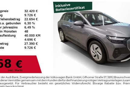 Audi Q4 e-tron 32.100 km 32.420 &euro; Höchstadt an der Aisch 91315