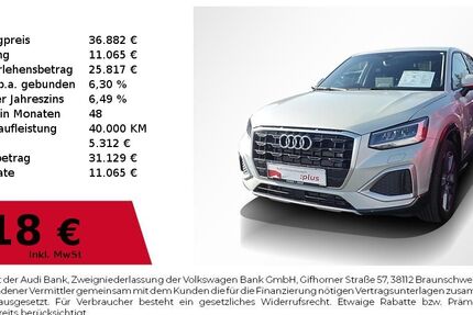Audi Q2 10.100 km 34.740 &euro; Lauf an der Pegnitz 91207