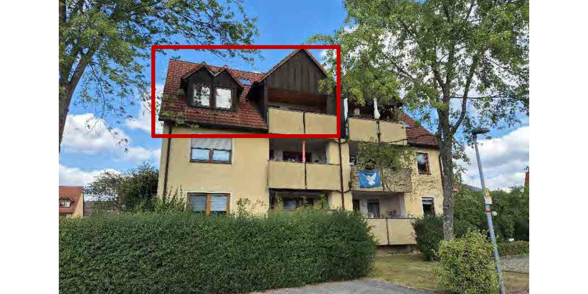 Dachgeschoßwohnung Neuendettelsau - 3 Zimmer, 78 m&sup2;, 231.500&euro; | Angebot:25904077