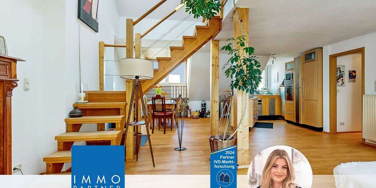 Etagenwohnung Nürnberg Gärten bei Wöhrd - 2 Zimmer, 74 m&sup2;, 315.000&euro; | Angebot:25998566