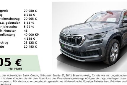 Skoda Kodiaq 104.750 km 29.950 &euro; Nürnberg 90431