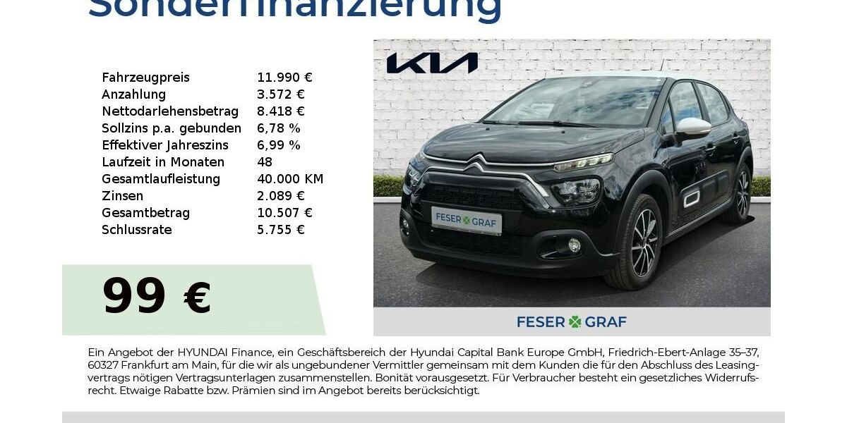 Citroen C3 45.895 km 11.990 &euro; Schwabach 91126