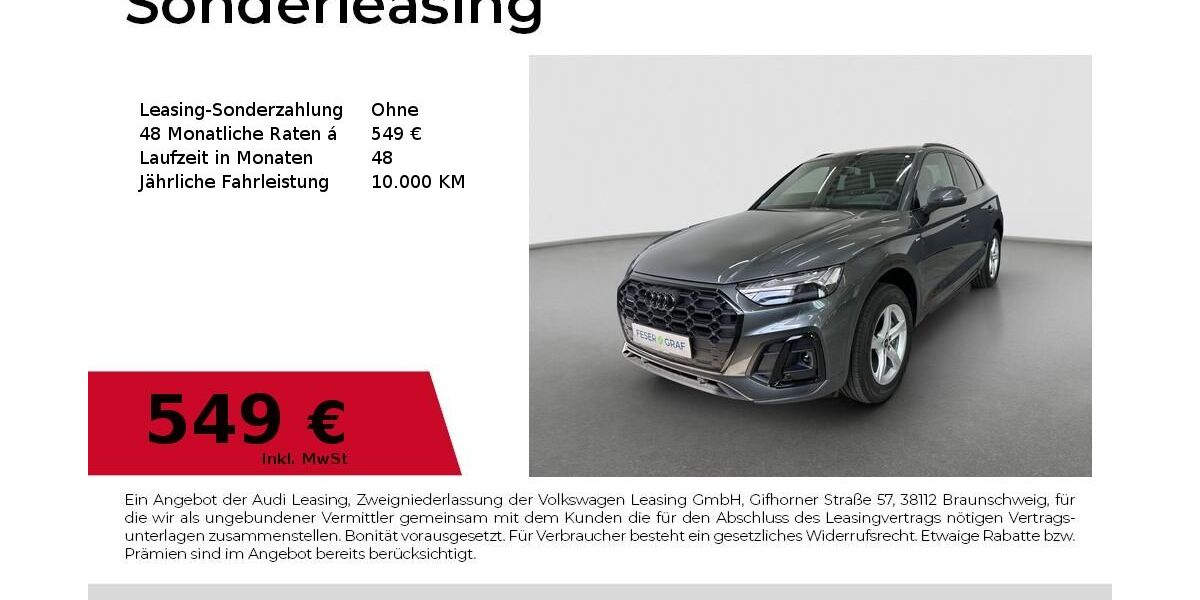 Audi Q5 12.850 km 53.980 &euro; Fürth 90763