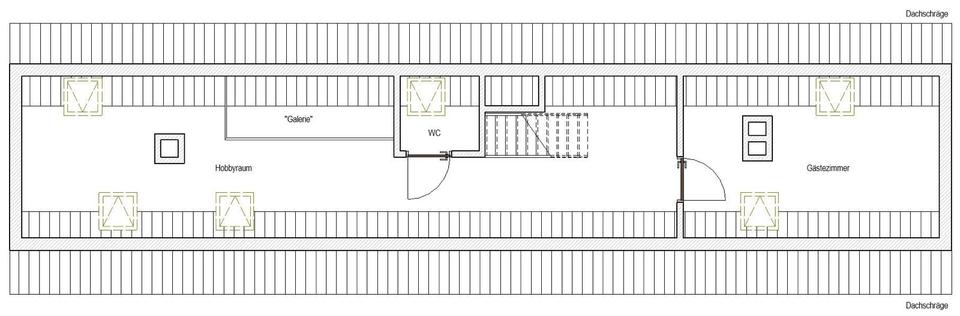 Dachgeschoßwohnung Lauf an der Pegnitz - 3 Zimmer, 111 m&sup2;, 369.000&euro; | Angebot:25280887