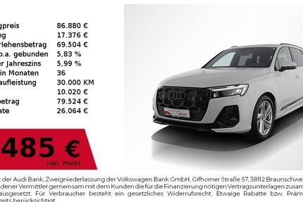 Audi Q7 9.100 km 83.880 &euro; Nürnberg 90441