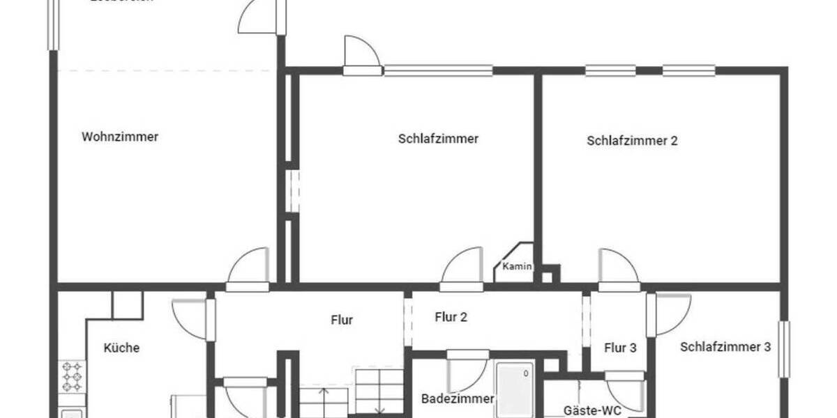 Einfamilienhaus Büchenbach - 8 Zimmer, 238 m&sup2;, 455.000&euro; | Angebot:25775448