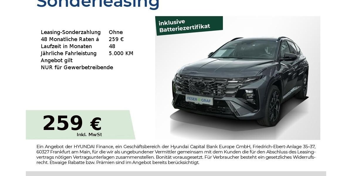 Hyundai TUCSON 5.000 km 41.450 &euro; Fürth 90763