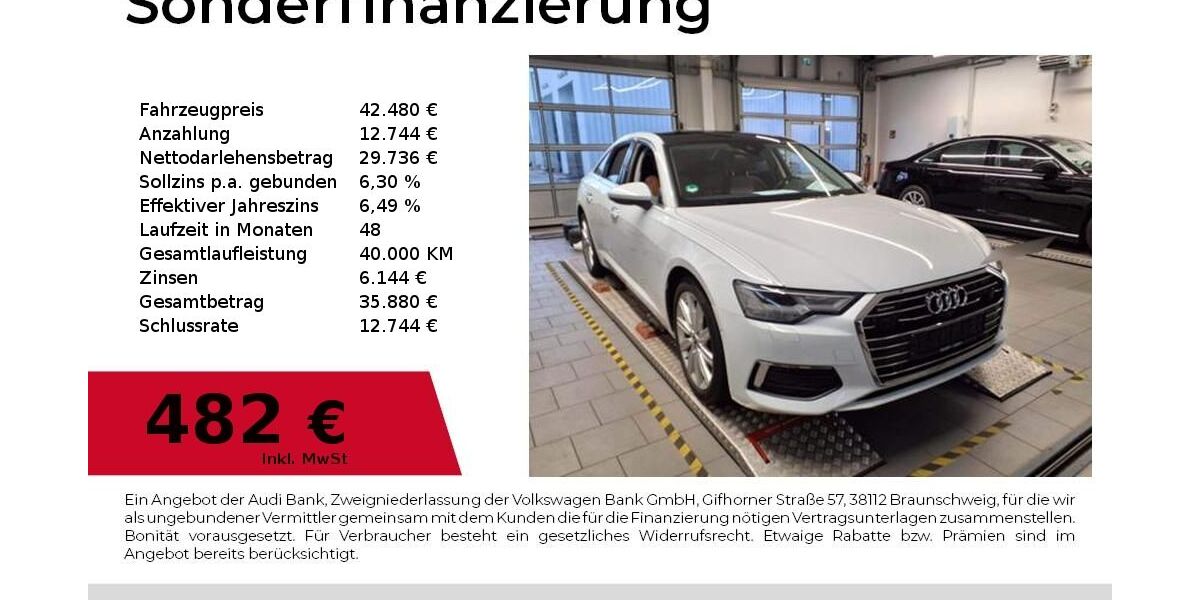 Audi A6 60.400 km 42.480 &euro; Nürnberg 90411