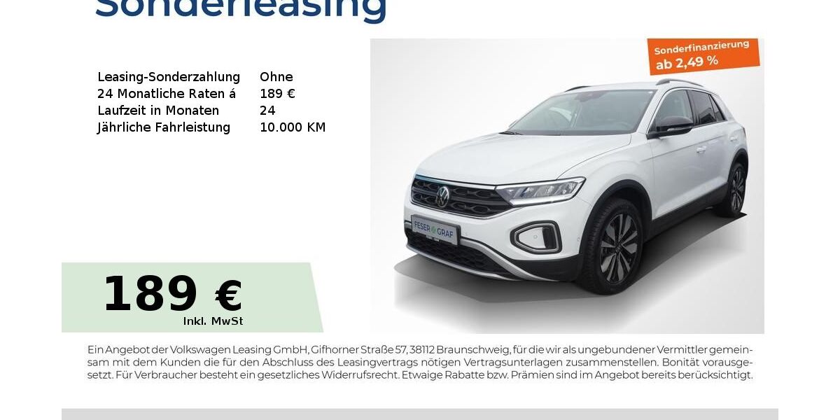 VW T-Roc 17.270 km 21.990 &euro; Fürth 90763