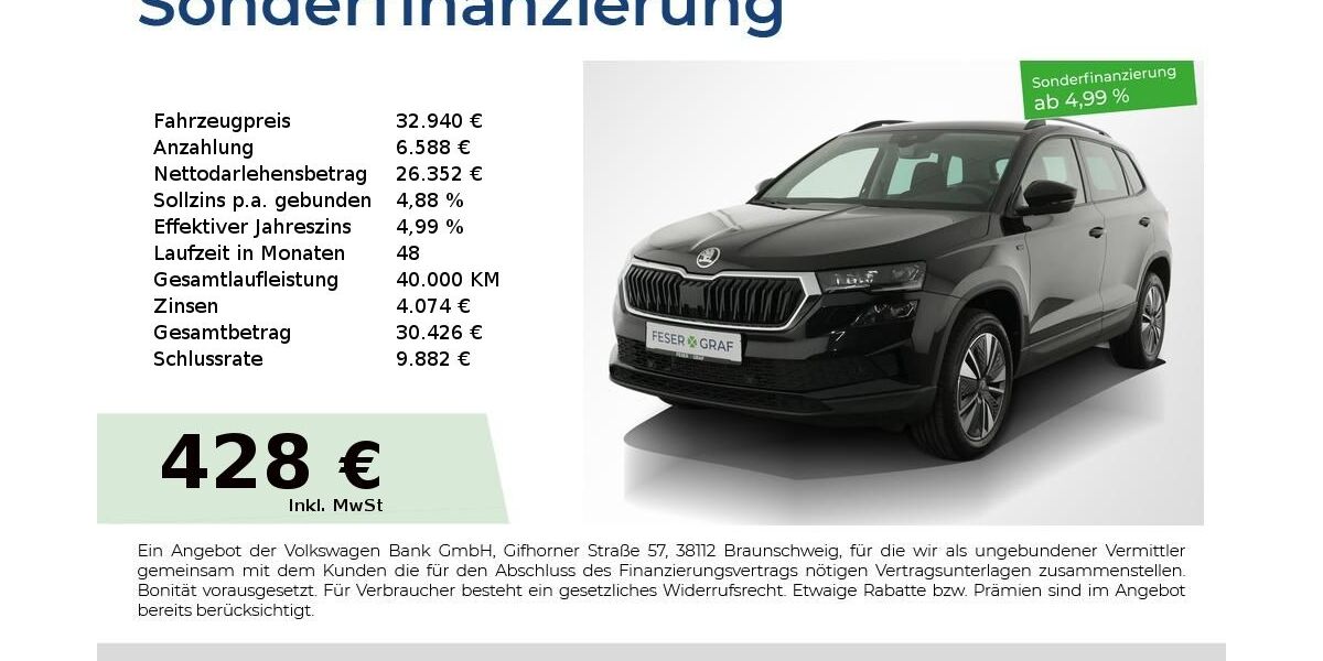 Skoda Karoq 9.550 km 32.740 &euro; Nürnberg 90441
