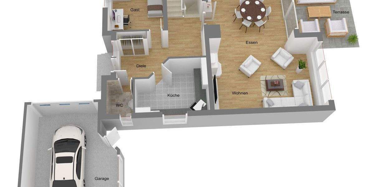 Doppelhaushälfte Nürnberg Weiherhaus - 4 Zimmer, 154 m&sup2;, 729.000&euro; | Angebot:25676697