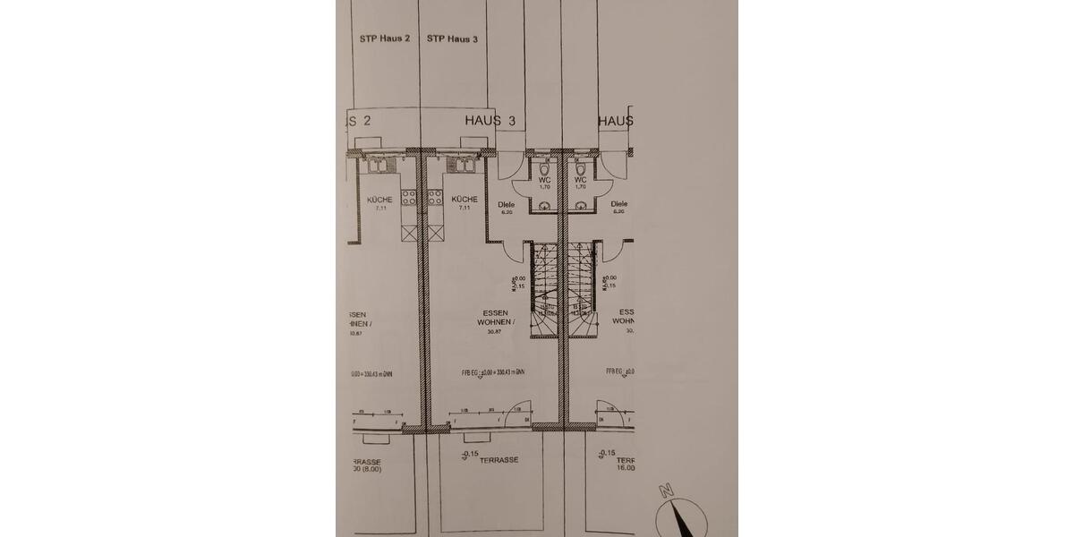 Reihenhaus Nürnberg Katzwang - 4 Zimmer, 124 m&sup2;, 590.000&euro; | Angebot:25937063
