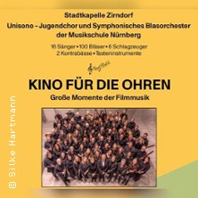 Kino für die Ohren - Bläserphilharmonie Nürnberg & Chor Unisolo 18.04.2026 Janhalle