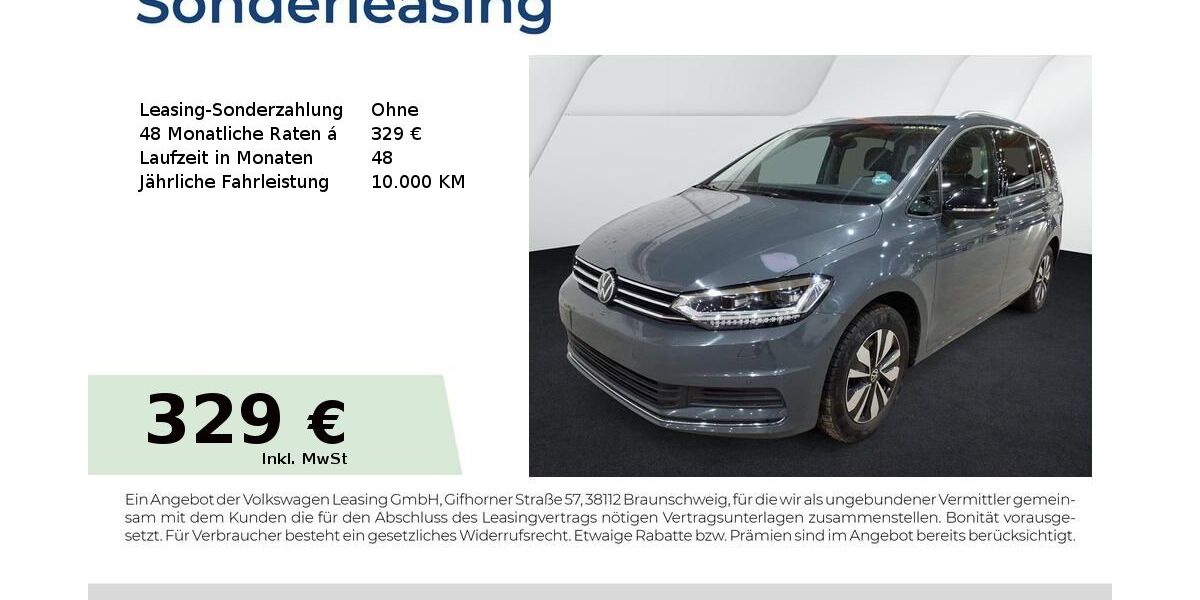 VW Touran 22.400 km 34.370 &euro; Roth 91154