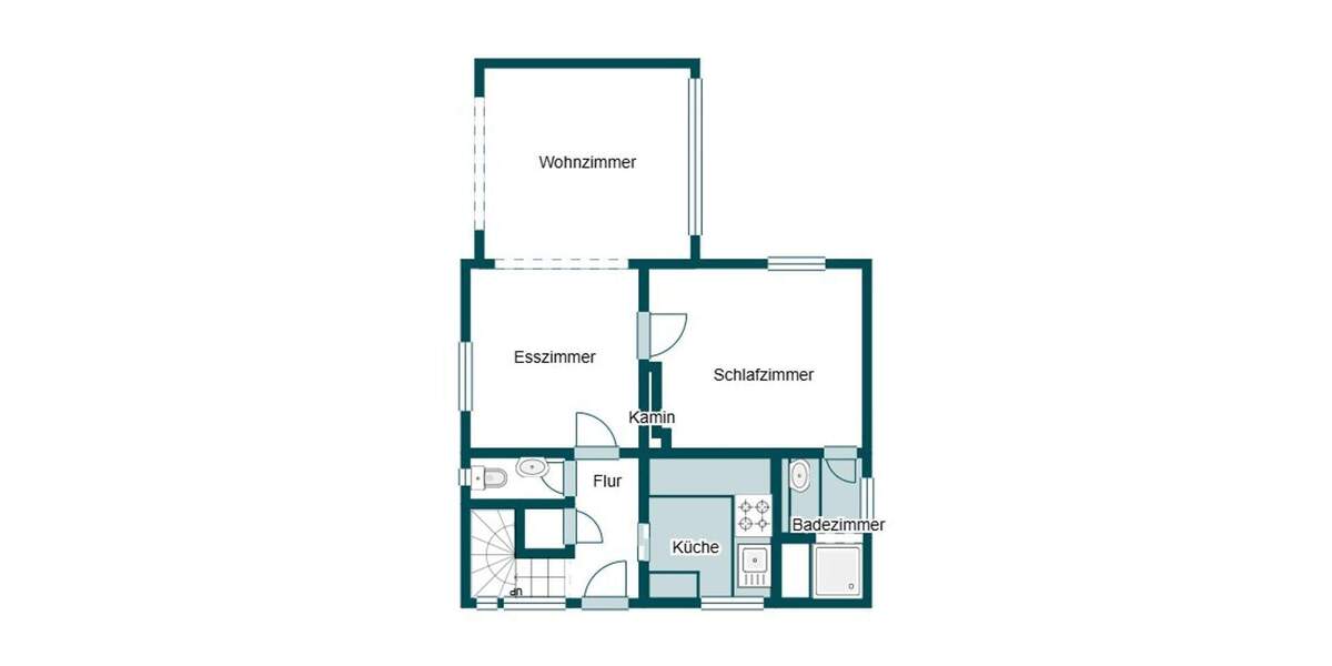 Einfamilienhaus Nürnberg Fischbach - 4 Zimmer, 104 m&sup2;, 429.000&euro; | Angebot:25650586