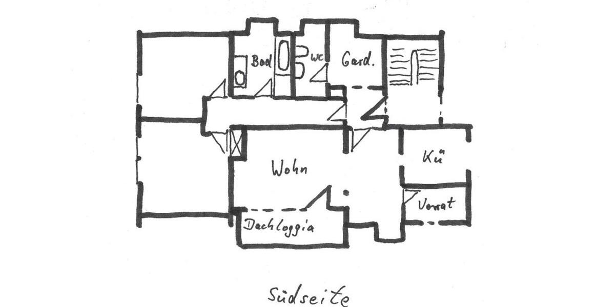 Dachgeschoßwohnung Fürth Bislohe - 3.5 Zimmer, 99 m&sup2;, 1.335&euro; | Angebot:26600559