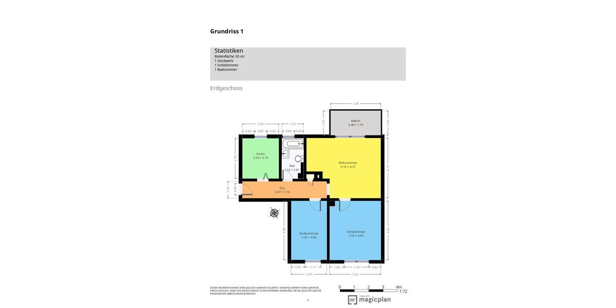 Erdgeschoßwohnung Herzogenaurach - 3 Zimmer, 67 m&sup2;, 269.000&euro; | Angebot:25752840
