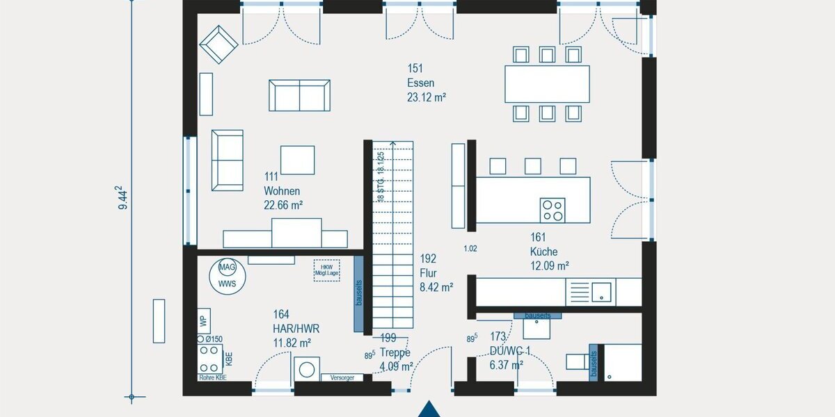 Moderne projektierte Villa nach Ihren Wünschen in Kalchreuth - Villa Kalchreuth | Angebot:27634512