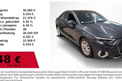 Audi A3 62.200 km 30.680 &euro; Höchstadt an der Aisch 91315