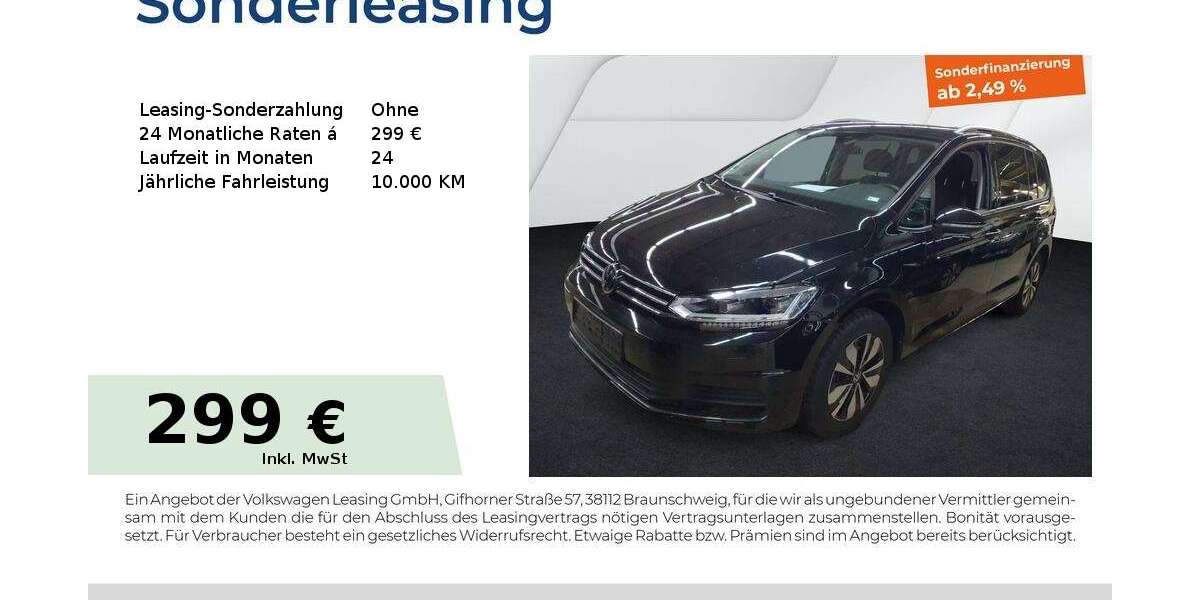 VW Touran 21.250 km 33.840 &euro; Forchheim 91301