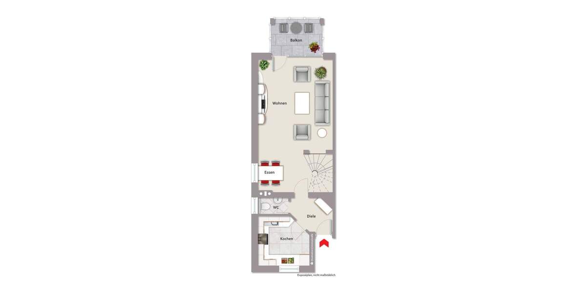Etagenwohnung Fürth Ronhof - 4 Zimmer, 117 m&sup2;, 369.000&euro; | Angebot:25670927