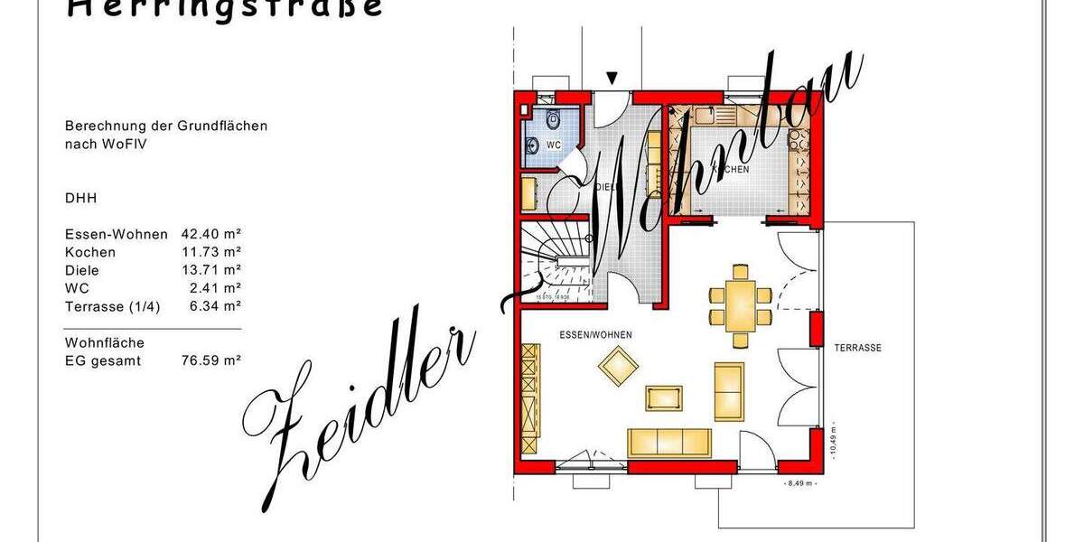Doppelhaushälfte Erlangen Tennenlohe - 5 Zimmer, 156 m&sup2;, 931.130&euro; | Angebot:25896590