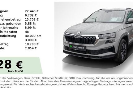 Skoda Karoq 91.150 km 21.940 &euro; Nürnberg 90431