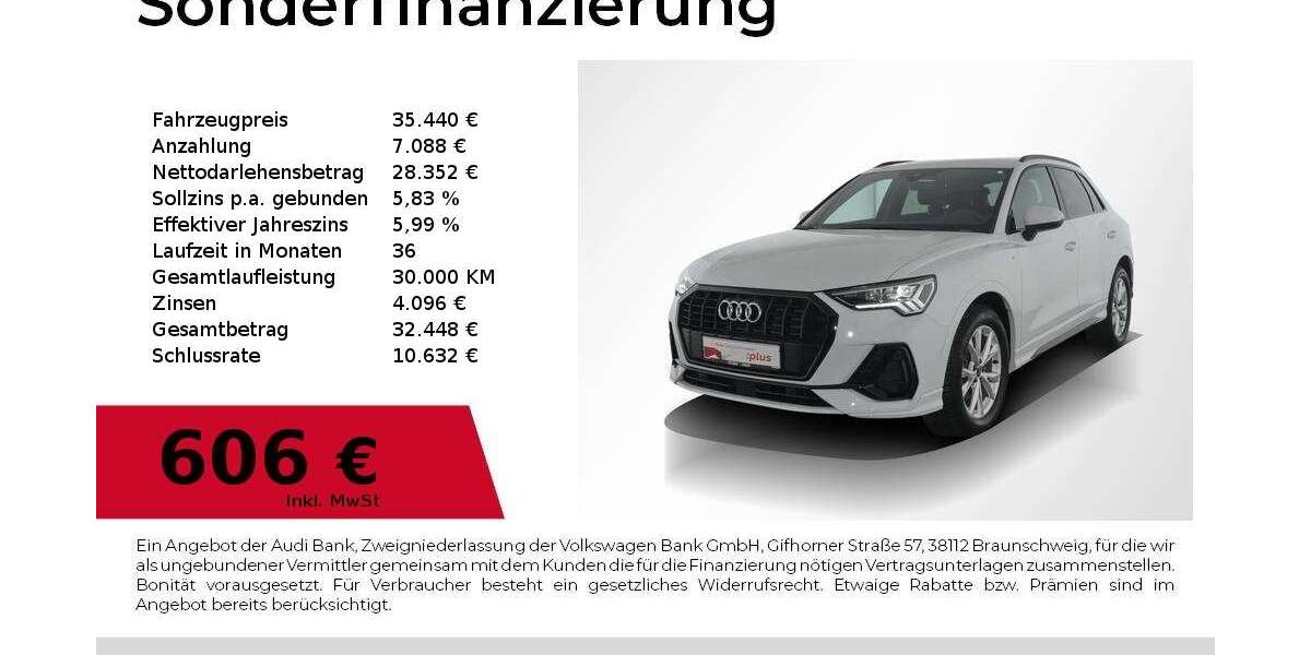 Audi Q3 24.400 km 35.440 &euro; Nürnberg 90441