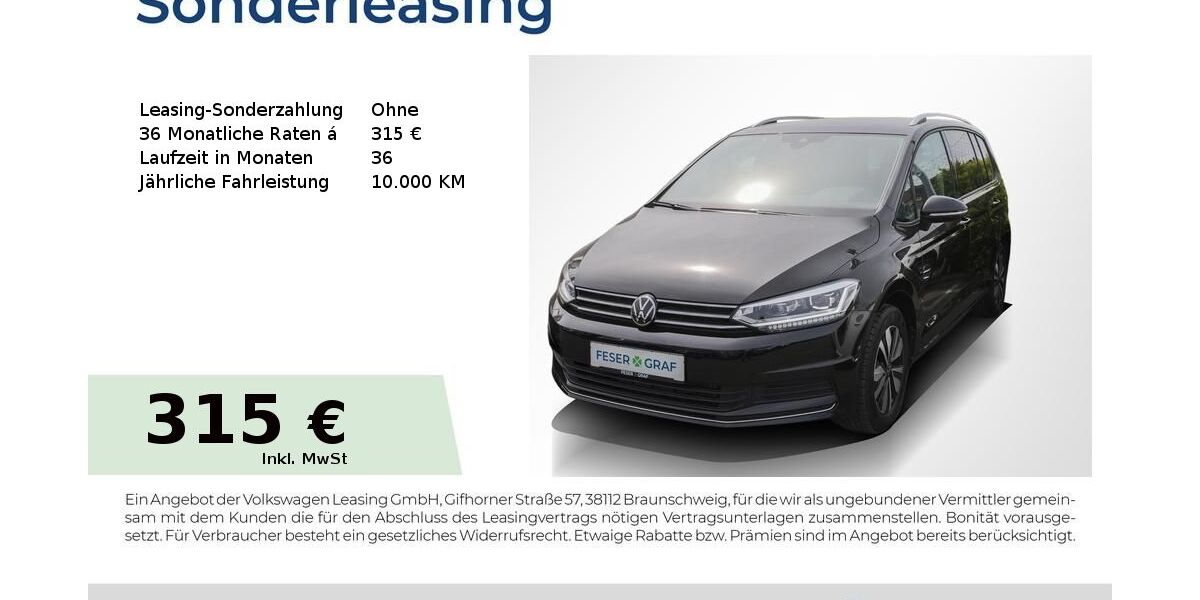 VW Touran 25.805 km 33.305 &euro; Nürnberg 90411