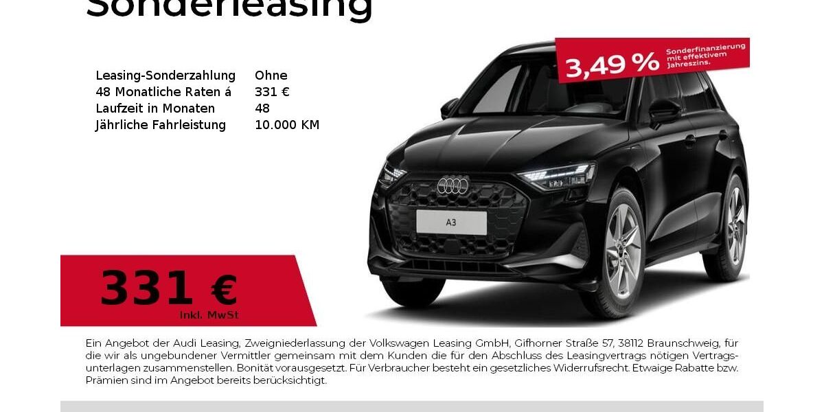 Audi A3 21.817 km 35.980 &euro; Fürth 90763