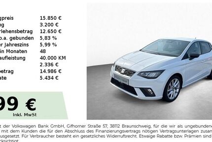 Seat Ibiza 29.100 km 15.850 &euro; Schwabach 91126