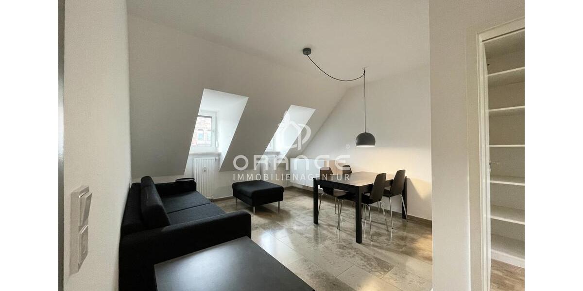 Dachgeschoßwohnung Nürnberg Gärten hinter der Veste - 3 Zimmer, 71 m&sup2;, 1.150&euro; | Angebot:25944106
