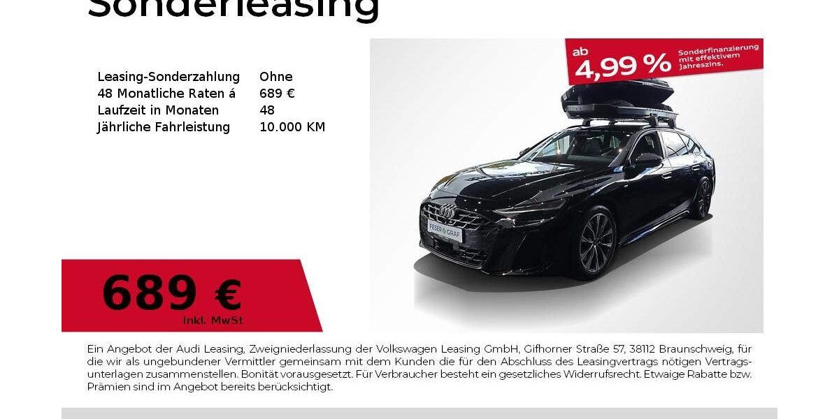 Audi A6 4.900 km 61.980 &euro; Fürth 90763