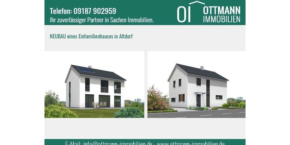 Einfamilienhaus Altdorf b. Nürnberg - 5 Zimmer, 140 m&sup2;, 683.000&euro; | Angebot:20755674