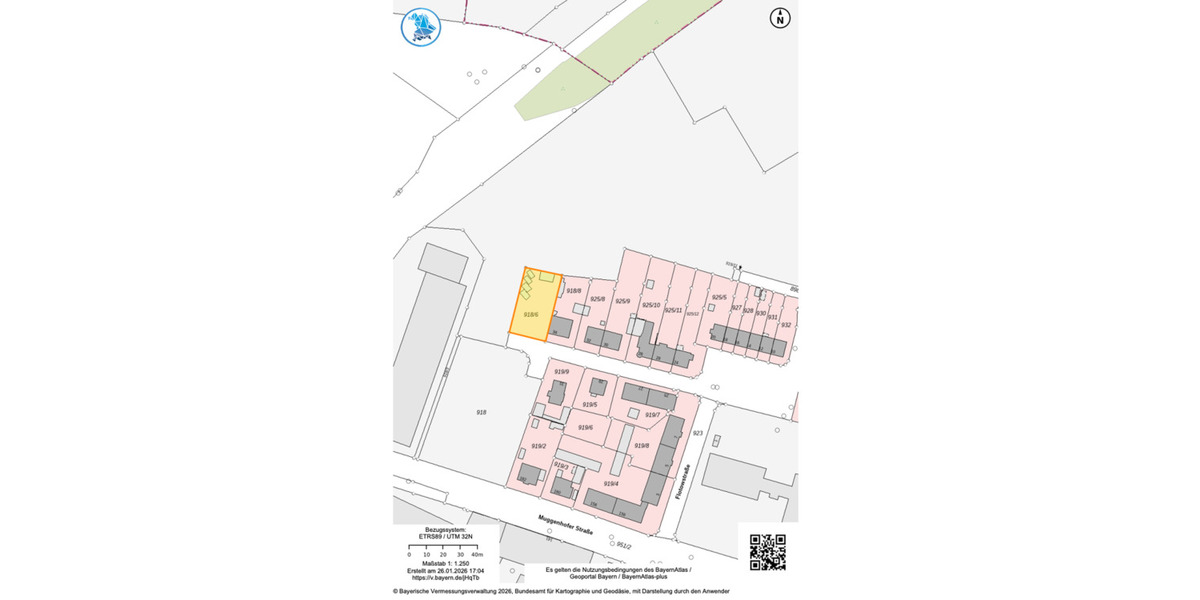 Grundstück Nürnberg Eberhardshof - 449.000&euro; | Angebot:25255299
