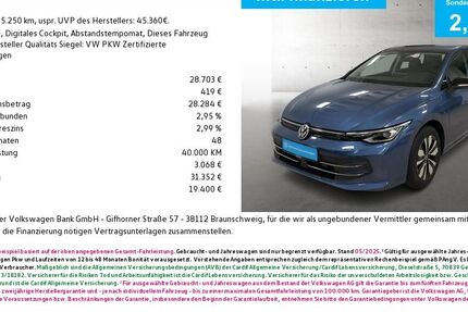 VW Golf 25.250 km 28.703 &euro; Fürth 90762