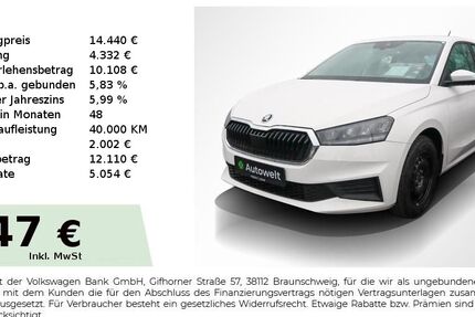 Skoda Fabia 64.450 km 13.940 &euro; Nürnberg 90431