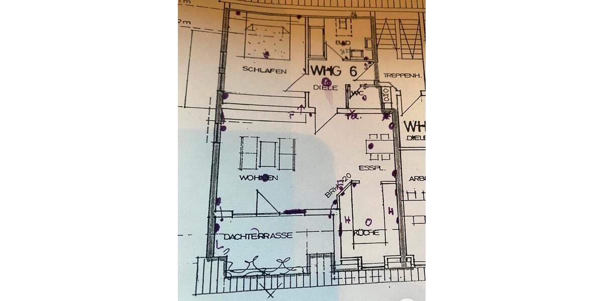 Dachgeschoßwohnung Markt Erlbach - 2 Zimmer, 62 m&sup2;, 680&euro; | Angebot:25236560