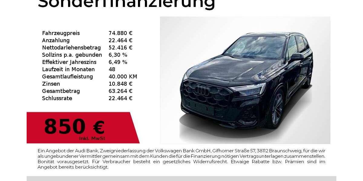 Audi Q7 24.400 km 74.880 &euro; Nürnberg 90411