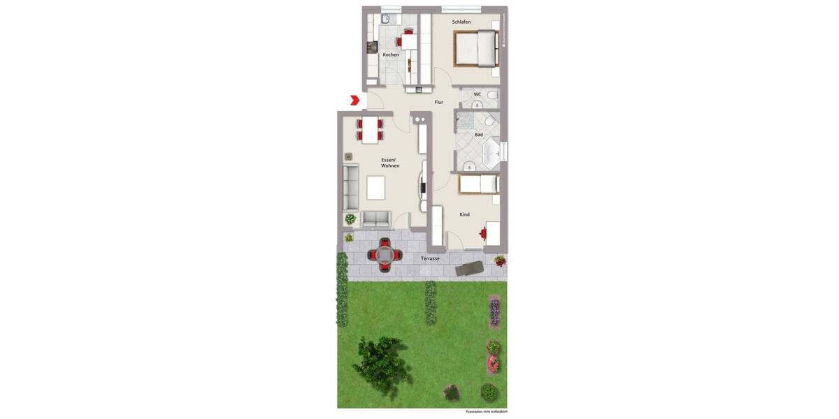 Etagenwohnung Fürth Eigenes Heim - 3 Zimmer, 78 m&sup2;, 362.000&euro; | Angebot:26627708