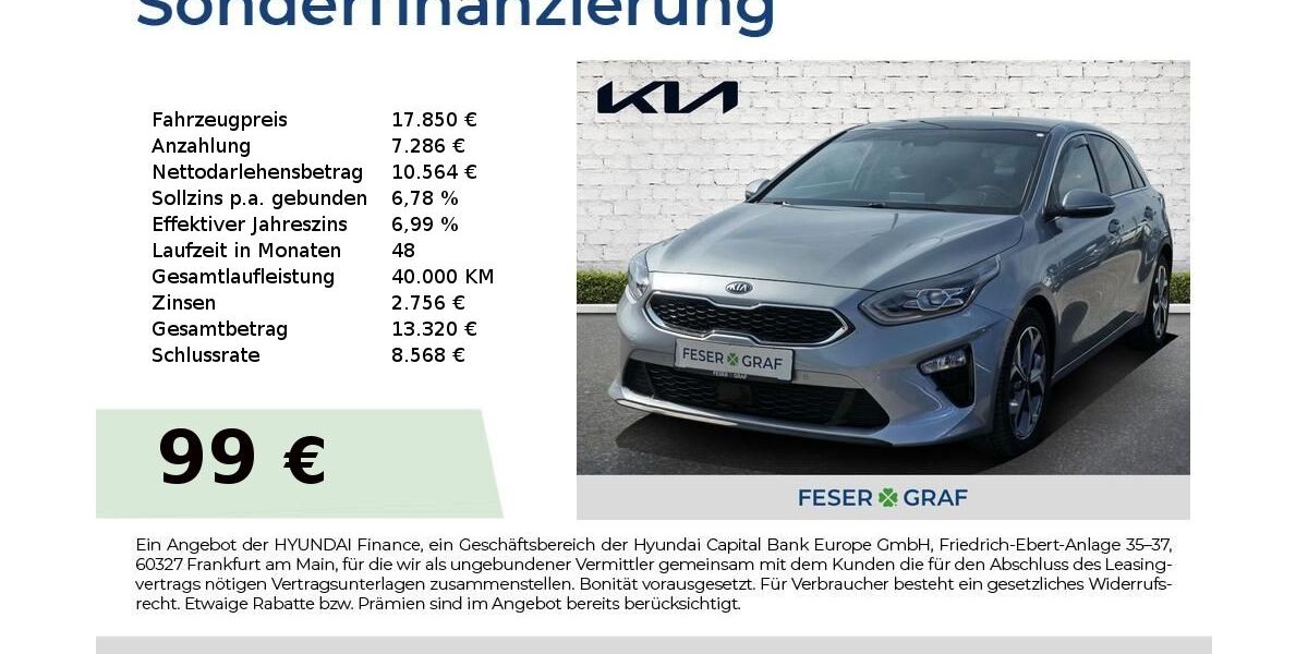 Kia ceed / Ceed 79.831 km 17.850 &euro; Roth 91154